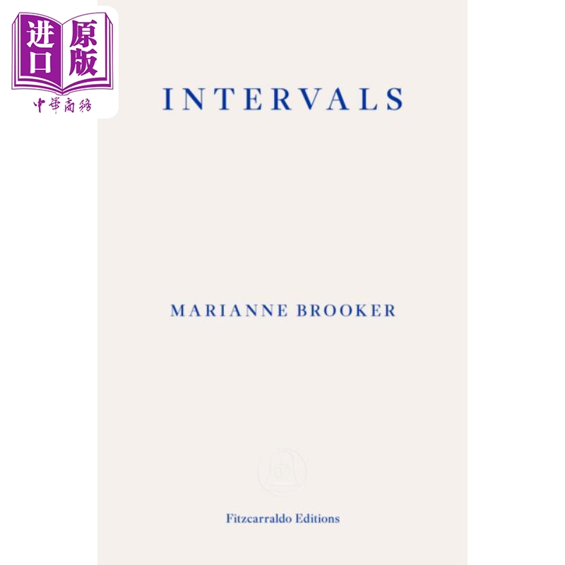 玛丽安布鲁克 间隔 Intervals 英文原版 Marianne Brooker 人物传记【中商原版】