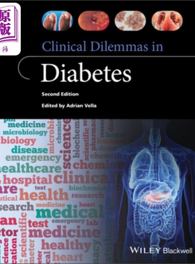 预售 糖尿病的临床困境 第2版 Clinical Dilemmas In Diabetes 2E Adrian Vella 英文原版 中商原版