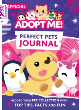 海外直订Adopt Me! Perfect Pets Journal 采纳我吧!完美宠物日记