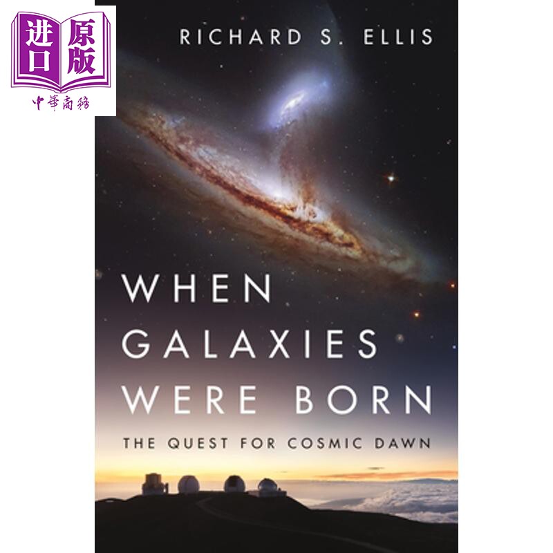 预售 在星系诞生之时 对宇宙曙光的探索 When Galaxies Were Born 英文原版 Richard S Ellis【中商原版】