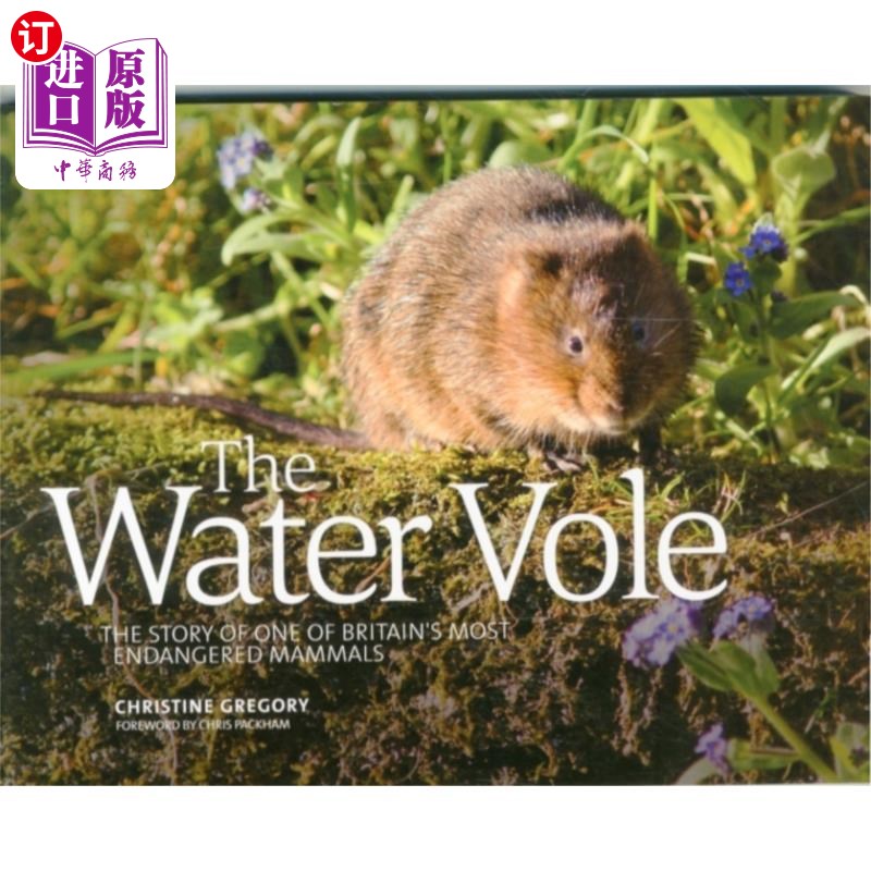 海外直订Water Vole 水田鼠