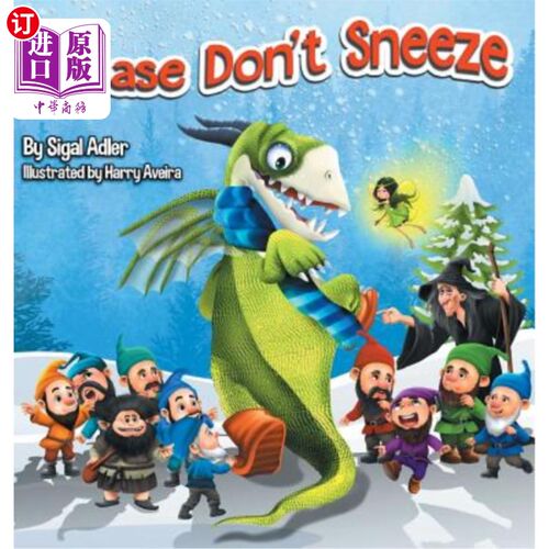 海外直订Please Don't Sneeze: Children Bedtime Story Picture Book 请不要打喷嚏：儿童睡前故事图画书