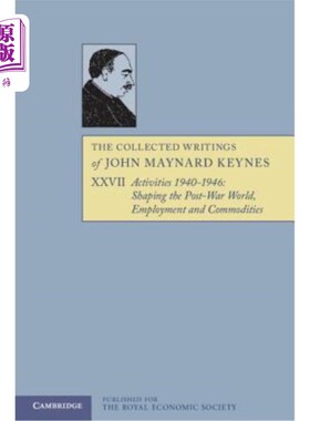 海外直订The Collected Writings of John Maynard Keynes 约翰·梅纳德·凯恩斯的著作集