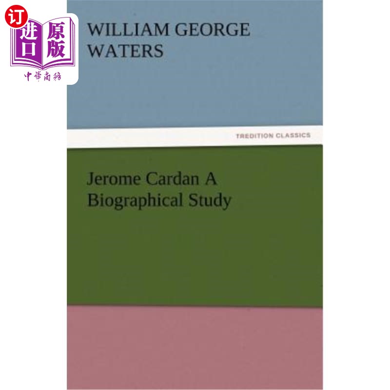 海外直订Jerome Cardan a Biographical Study 杰罗姆·卡丹传记研究