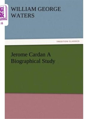 海外直订Jerome Cardan a Biographical Study 杰罗姆·卡丹传记研究