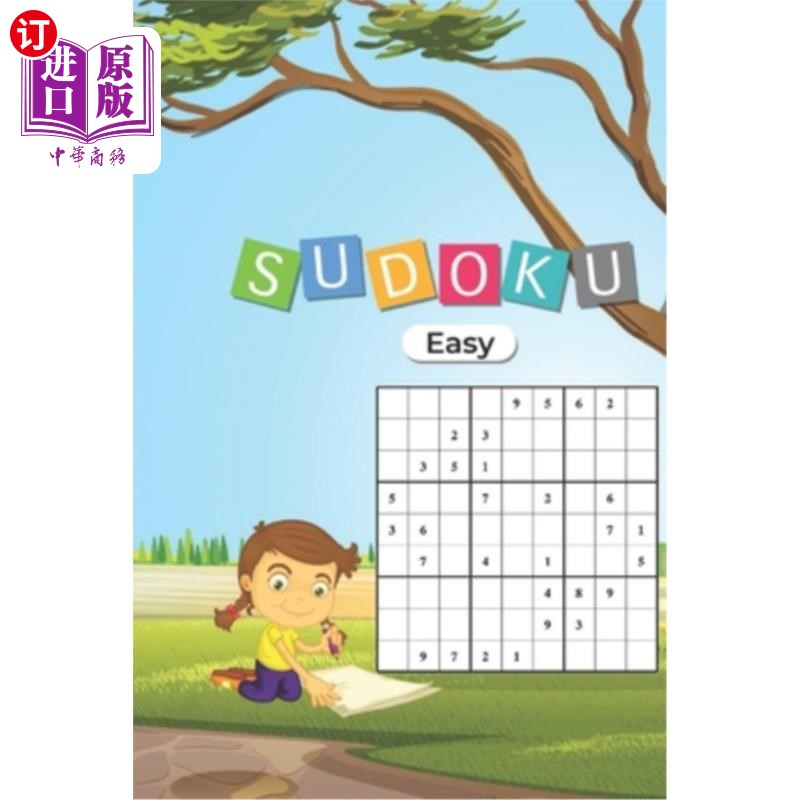 海外直订Easy Sudoku: 75 Easy Puzzles For Teens, Adults and Seniors 简单数独：75个简单的谜题为青少年，成人和老年人