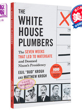 白宫水管工 The White House Plumbers 英文原版 Egil Bud Krogh Matthew Krogh 电影同名小说 真实改编【中商原版】