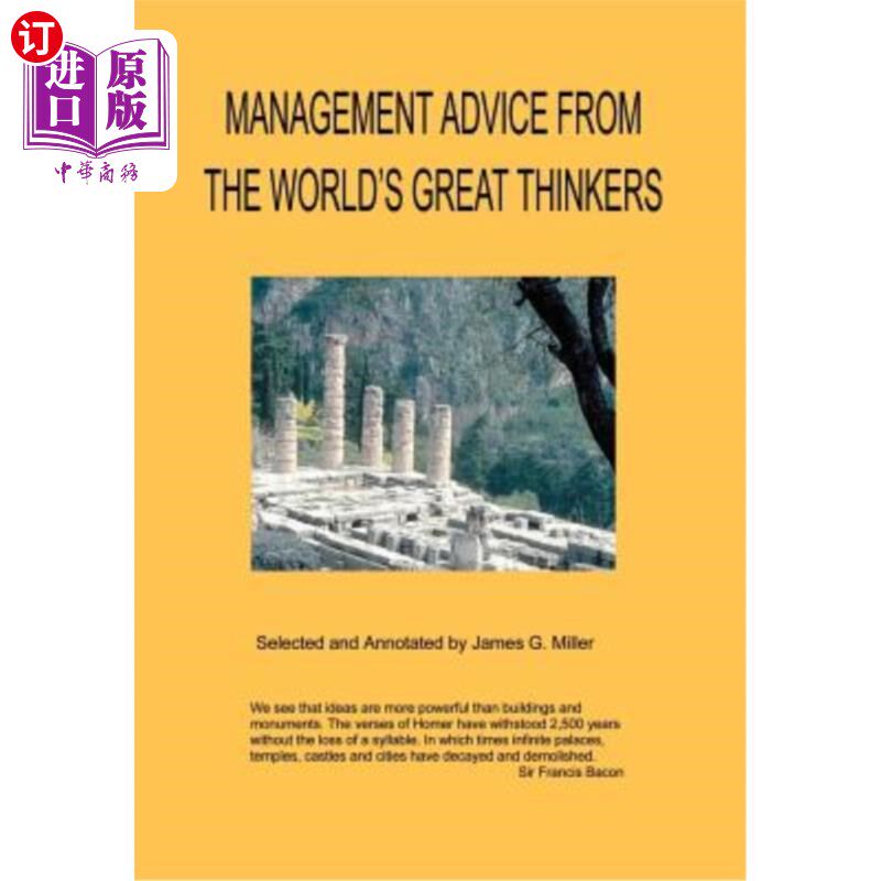 【中商海外直订】management advice from the worlds great