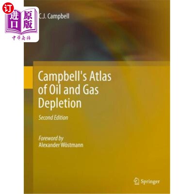 海外直订Campbell's Atlas of Oil and Gas Depletion 坎贝尔石油和天然气消耗地图集