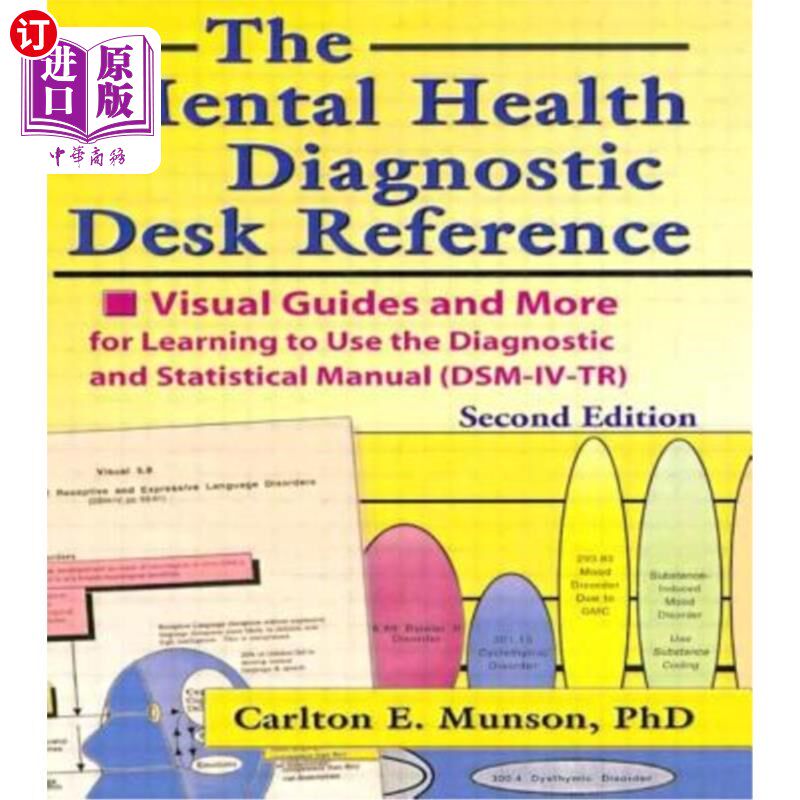 海外直订医药图书The Mental Health Diagnostic Desk Reference: Visual Guides and More for Learning 精神健康诊断台参考