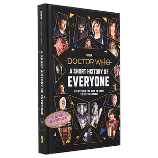 神秘博士 每个人的简史 Doctor Who A Short History of Everyone 英文原版 BBC科幻电视剧