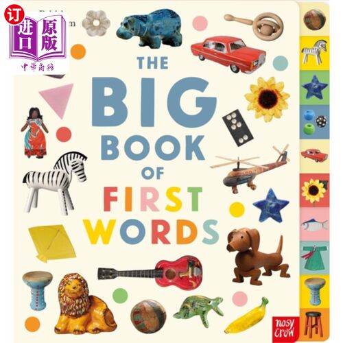 海外直订British Museum: The Big Book of First Words 大英博物馆:《第一词汇大全》