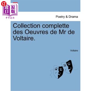 Oeuvres 夸 汤姆·温特 Vingt complette des Quatrième 作品集 海外直订Collection Voltaire. 伏尔泰先生 Tome