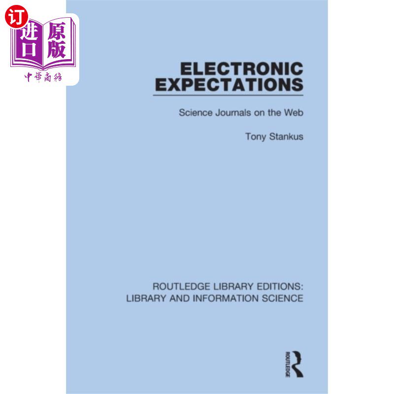 海外直订Electronic Expectations 电子的期望