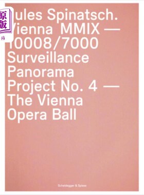 海外直订Jules Spinatsch. Vienna MMIX - 10008/7000: Surveillance Panorama Project No. 4 - 朱尔斯Spinats