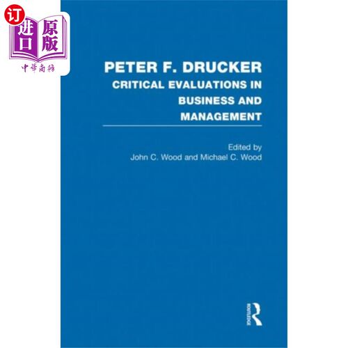 海外直订Peter F. Drucker 彼得·f·德鲁克