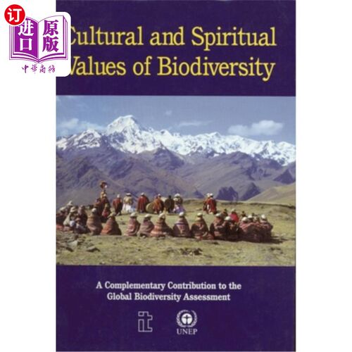 海外直订Cultural and Spiritual Values of Biodiversity