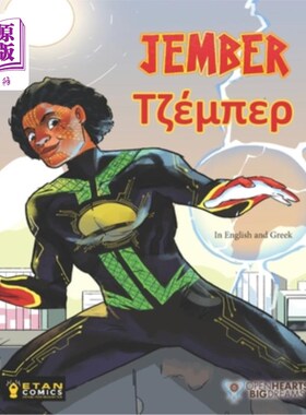 海外直订Jember: In English and Greek 珍博:英语和希腊语