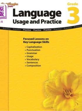 海外直订Language: Usage and Practice Reproducible Grade 3 语言:用法和实践可重复三级