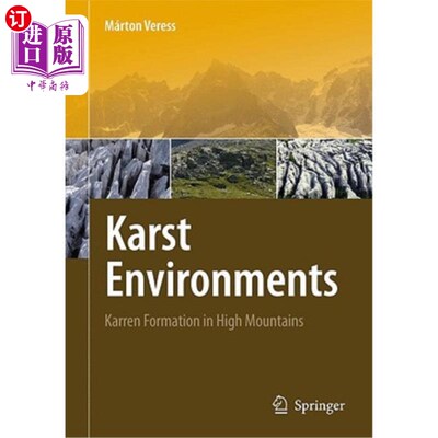 海外直订Karst Environments: Karren Formation in High Mountains 喀斯特环境:高山卡伦组