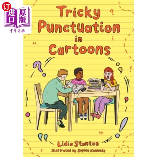 海外直订Tricky Punctuation in Cartoons 漫画中的标点符号