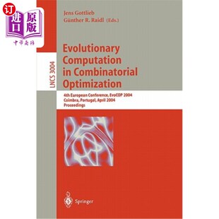 European 第六 进化计算 组合优化中 Conference 6th Optimization Combinatorial Computation 海外直订Evolutionary