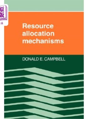 海外直订Resource Allocation Mechanisms 资源分配机制