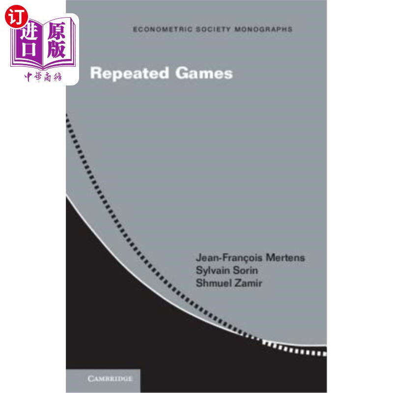 海外直订Repeated Games 重复游戏