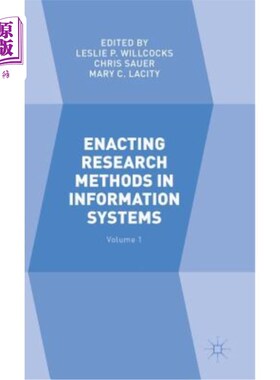 海外直订Enacting Research Methods in Information Systems: Volume 1 制定信息系统研究方法：第一卷