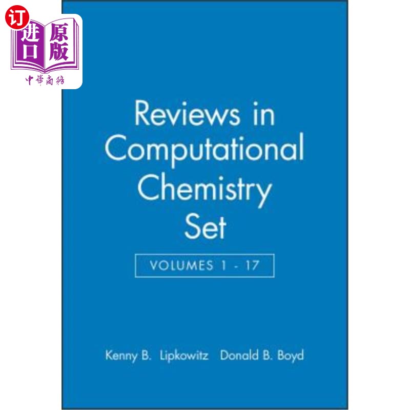 海外直订Reviews in Computational Chemistry, Volumes 1 - 17 Set 计算化学评论，1 - 17卷