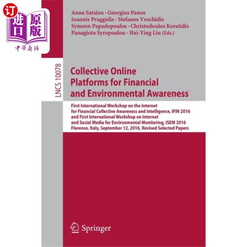 海外直订Collective Online Platforms for Financial and En... 金融和环境意识在线集体平台