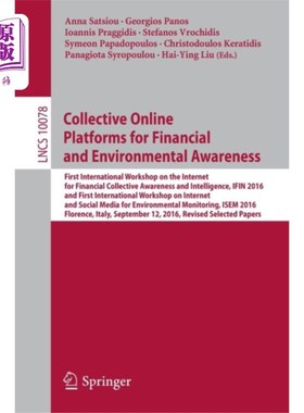 海外直订Collective Online Platforms for Financial and En... 金融和环境意识在线集体平台