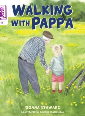 海外直订Walking With Pappa 和爸爸一起散步