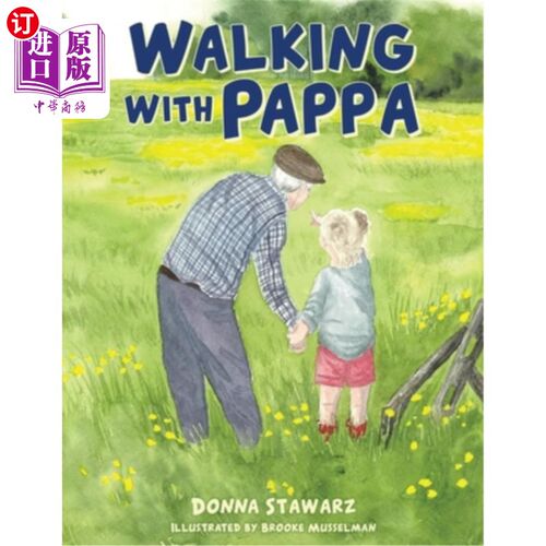 海外直订Walking With Pappa 和爸爸一起散步
