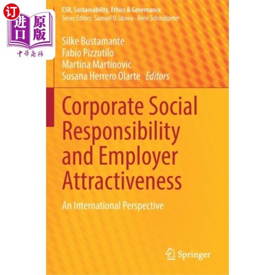 海外直订Corporate Social Responsibility and Employer Att... 企业社会责任与雇主吸引力