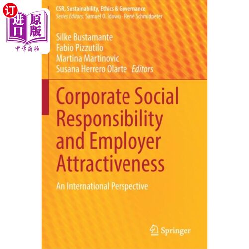 海外直订Corporate Social Responsibility and Employer Att... 企业社会责任与雇主吸引力