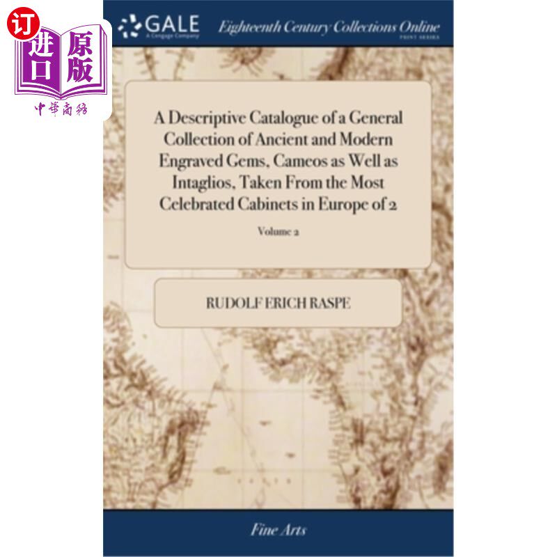 海外直订A Descriptive Catalogue of a General Collection of Ancient and Modern Engraved G 古代和现代雕刻宝石，浮雕以