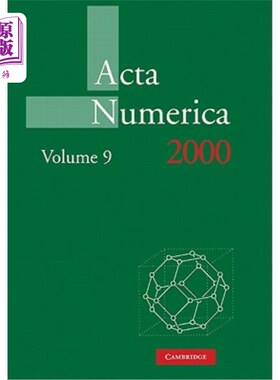 海外直订ACTA Numerica 2000: Volume 9 《2000年数字学报》第9卷
