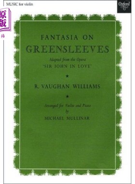 海外直订Greensleeves 绿袖子