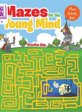 海外直订Mazes Made for the Ages: Kids Maze Activity Book 为时代而造的迷宫：儿童迷宫活动手册