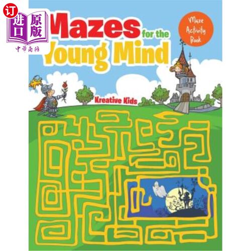 海外直订Mazes Made for the Ages: Kids Maze Activity Book 为时代而造的迷宫：儿童迷宫活动手册