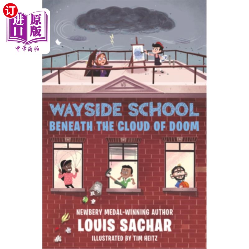 海外直订Wayside School Beneath the Cloud of Doom 厄运之云下的路边学校