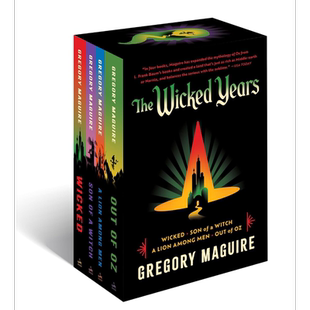 魔法坏女巫原著书全套 英文原版 魔法坏女巫小说英文版 The Wicked Series Box Set 迪士尼电影原著 魔法坏女巫周边 魔法坏女