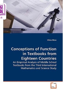 海外直订Conceptions of Function in Textbooks from Eighteen Countries 十八个国家教科书中的功能概念
