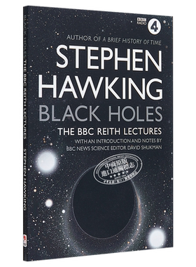 预售 【中商原版】黑洞：里斯讲座 英文原版 Black Holes: The Reith Lectures 黑洞不是黑的 斯蒂芬霍金 Stephen Hawking Bantam