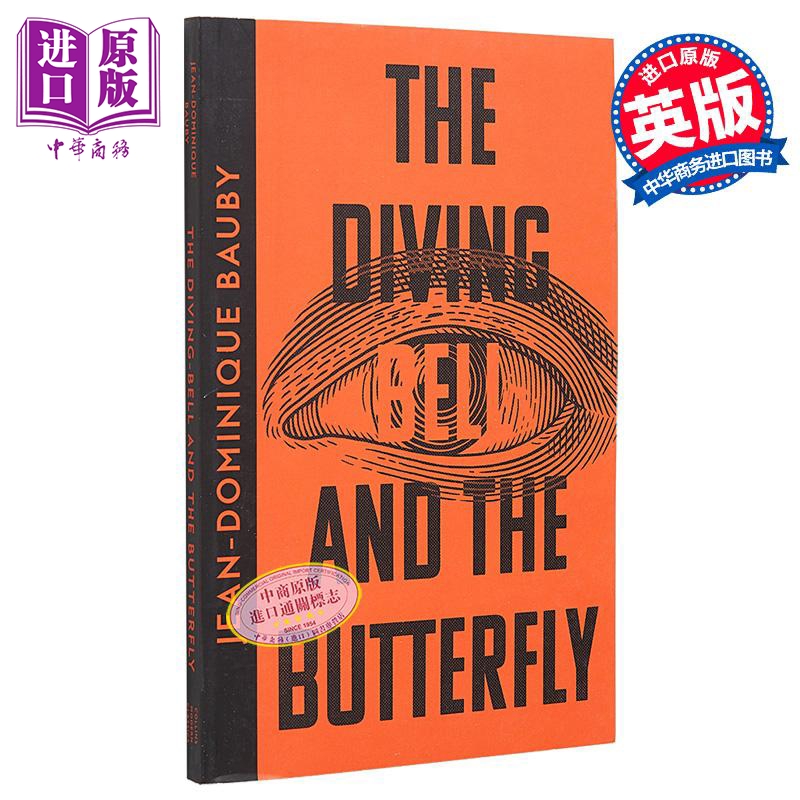 潜水钟与蝴蝶 The Diving Bell and the Butterfly 英文原版 Jean Dominique Bauby 人物传记 励志 自我提升【中商原版】
