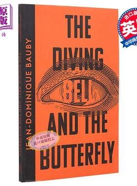潜水钟与蝴蝶 The Diving Bell and the Butterfly 英文原版 Jean Dominique Bauby 人物传记 励志 自我提升【中商原版】