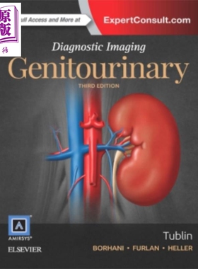 现货 诊断影像 基因 第3版 Diagnostic Imaging Genitourinary 英文原版 Mitchell E Tublin【中商原版】Elsevier 医学影像学