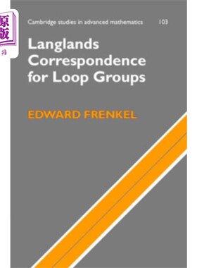 海外直订Langlands Correspondence for Loop Groups 循环群的Langlands对应