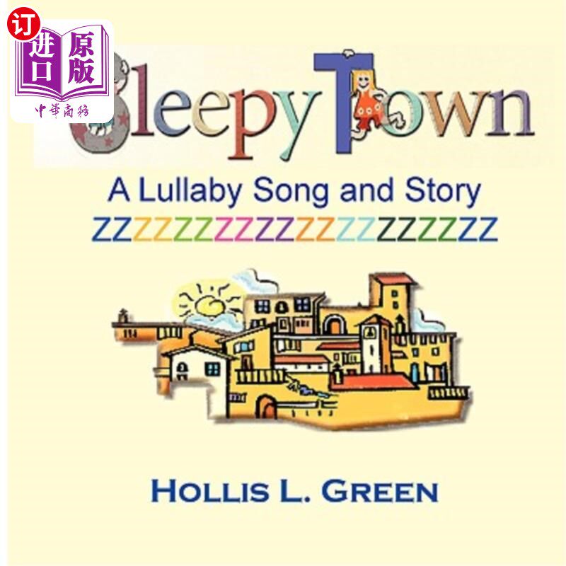 海外直订Sleepy Town Lullaby -Song and Story 沉睡小镇摇篮曲-歌曲和故事